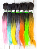 DreadLab - Pre-Stretched Braid Hair Ombre Two Tone (26"/65cm) All