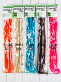 DreadLab - Single Ended Synthetic Dreadlocks (Pack of 10) Crochet Extensions Pack