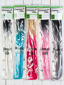 DreadLab - Single Ended Synthetic Dreadlocks (Pack of 10) Ombre Crochet Extensions Pack