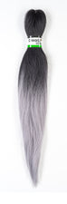 DreadLab - Pre-Stretched Braid Hair Ombre Two Tone (26"/65cm) #23