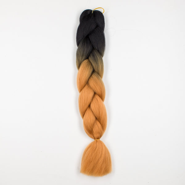 DreadLab - Synthetic Jumbo Braid Hair Two Tone Ombre (24"/60cm)