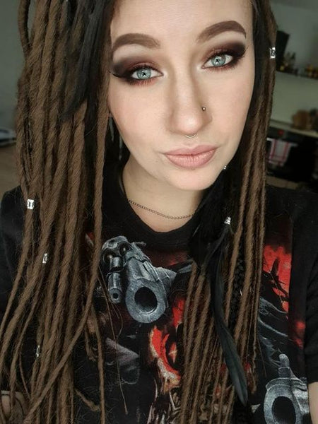 DreadLab - Soft Style Double Ended Synthetic Dreadlocks Twists (Pack of 10)