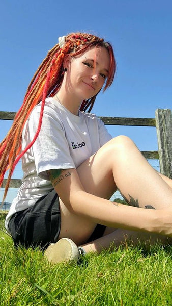 DreadLab - Single Ended Synthetic Dreadlocks (Pack of 10) Ombre Crochet Extensions