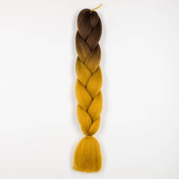 DreadLab - Synthetic Jumbo Braid Hair Two Tone Ombre (24"/60cm)