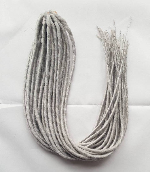 Elysee Star - #60 Silver Blonde Synthetic Dreadlocks (Double Ended) (10 Pack)