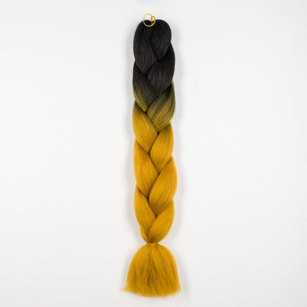 DreadLab - Synthetic Jumbo Braid Hair Two Tone Ombre (24"/60cm)