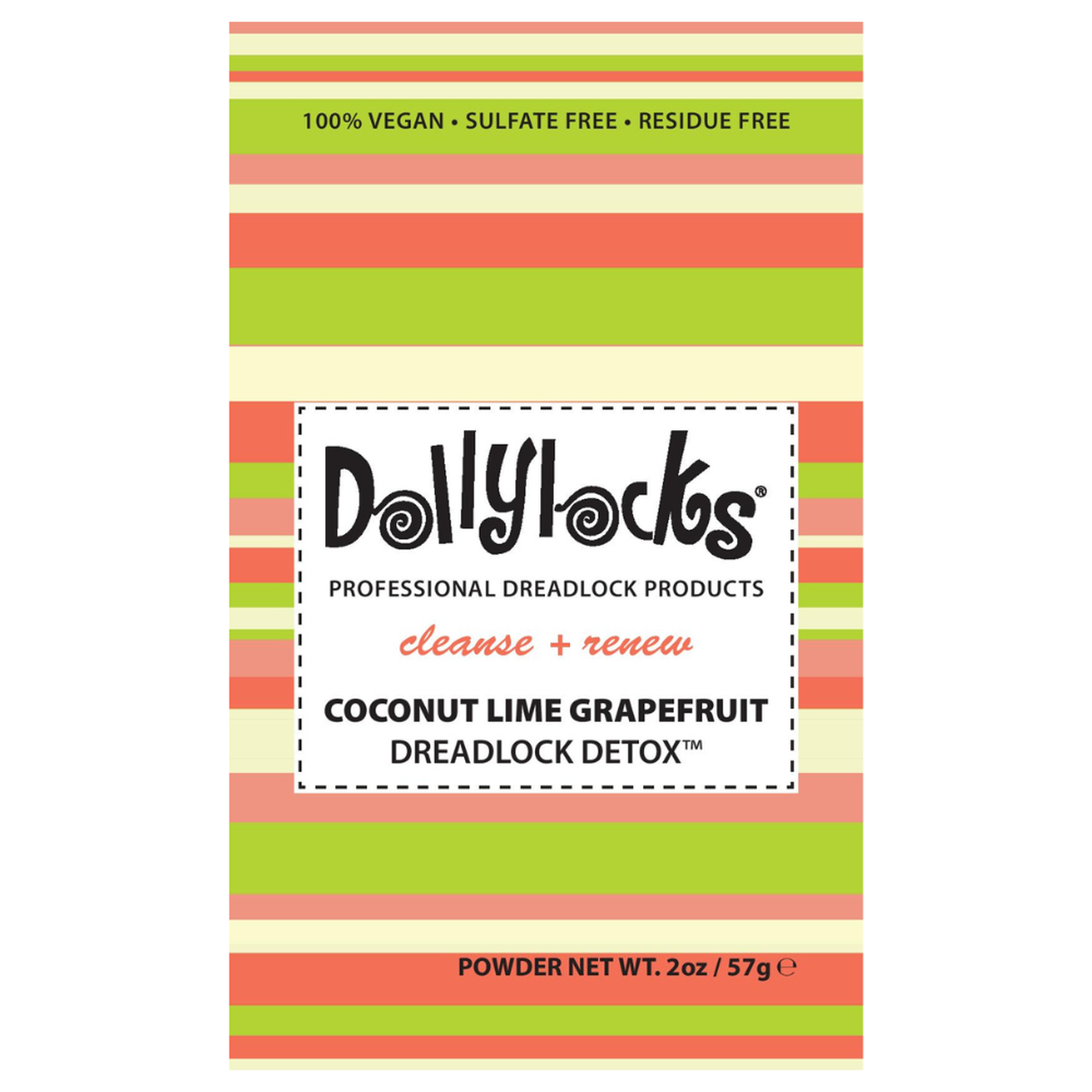 Dollylocks - Dreadlocks Detox - Coconut Lime Grapefruit