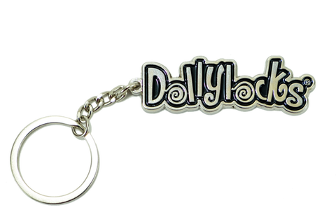 Dollylocks - Logo Metal Keychain