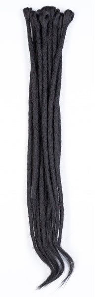 DreadLab - Single Ended Synthetic Dreadlocks (Pack of 10) Crochet Extensions