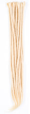 DreadLab - Single Ended Synthetic Dreadlocks (Pack of 10) Crochet Extensions Blonde