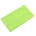 Dreadlocks Wide Head Band 14cm Green 