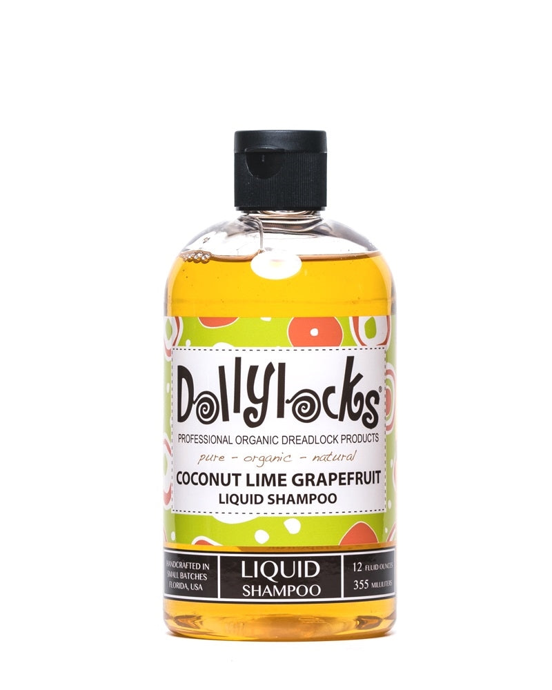 Dollylocks - Liquid Dreadlocks Shampoo - Coconut Lime Grapefruit (12oz/355ml)