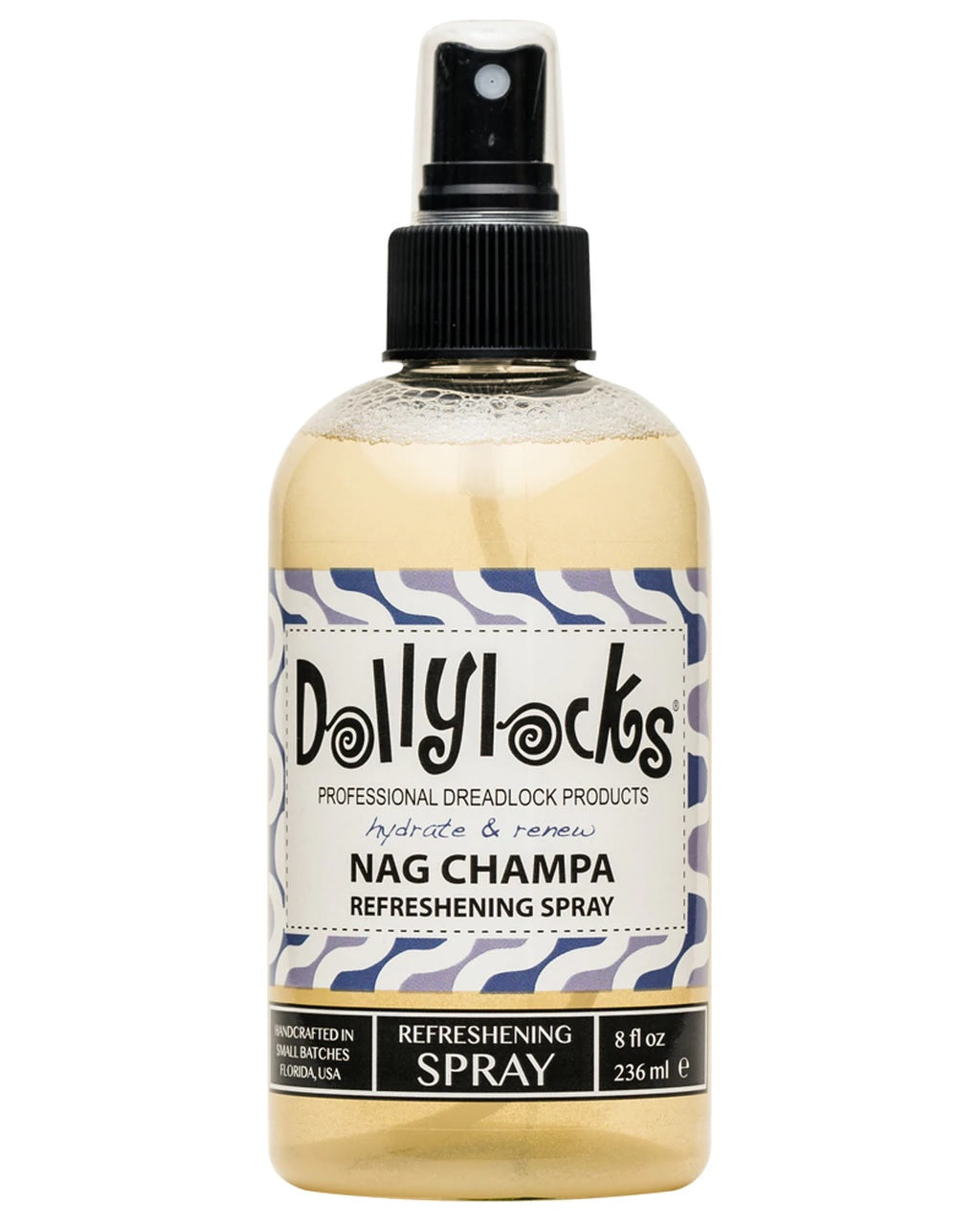 Dollylocks - Dreadlocks Refreshening Spray - Nag Champa (8oz/227ml)