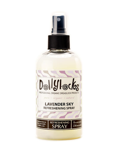 Dollylocks Refreshening Spray for Dreadlocks – Lavander Sky 8oz