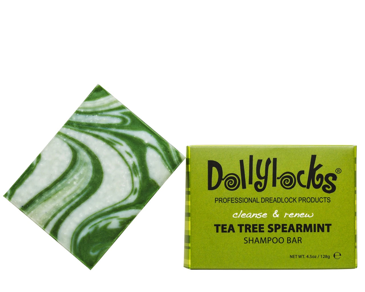 Dollylocks - Dreadlocks Shampoo Bar - Tea Tree Spearmint (4.5oz/127g)