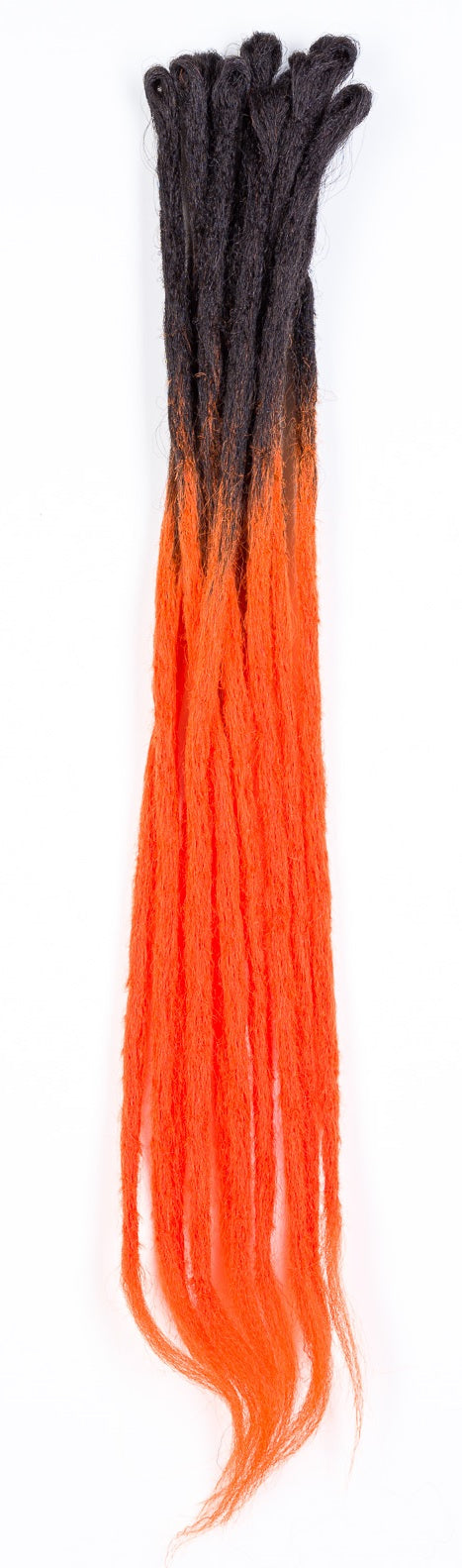 DreadLab - Single Ended Synthetic Dreadlocks (Pack of 10) Ombre Crochet Extensions