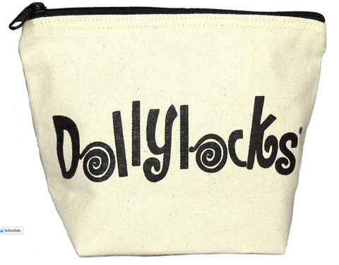 Dollylocks - Canvas Cosmetics Bag