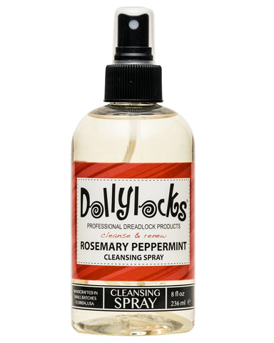 Dollylocks - Dreadlocks Cleansing Spray - Rosemary Peppermint (8oz/236ml)