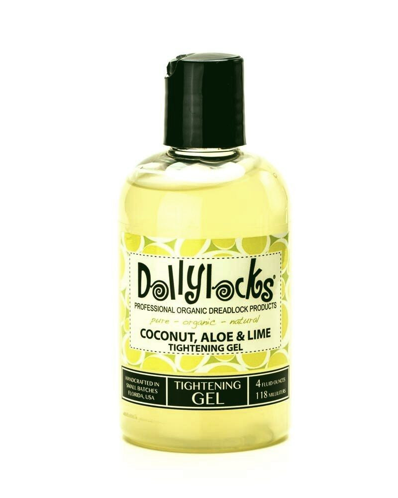 Dollylocks - Dreadlocks Tightening Gel  Coconut, Aloe & Lime (4oz/118ml)