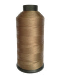 Dollylocks - Nylon Weaving Thread (4oz Spool) hair extensions, weaves and dreadlocks light brown