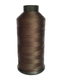 Dollylocks - Nylon Weaving Thread (4oz Spool) hair extensions, weaves and dreadlocks medium dark brown