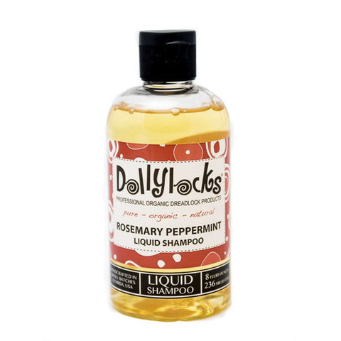 Dollylocks - Liquid Dreadlocks Shampoo - Rosemary Peppermint (8oz/236ml)
