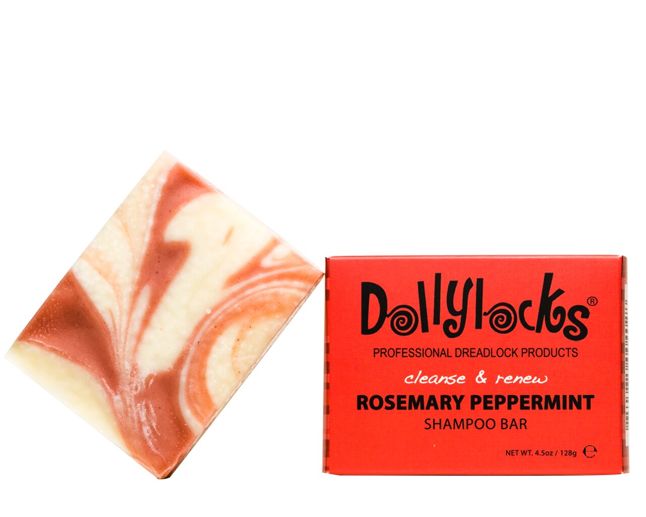 Dollylocks - Dreadlocks Shampoo Bar - Rosemary Peppermint (4.5oz/127g)